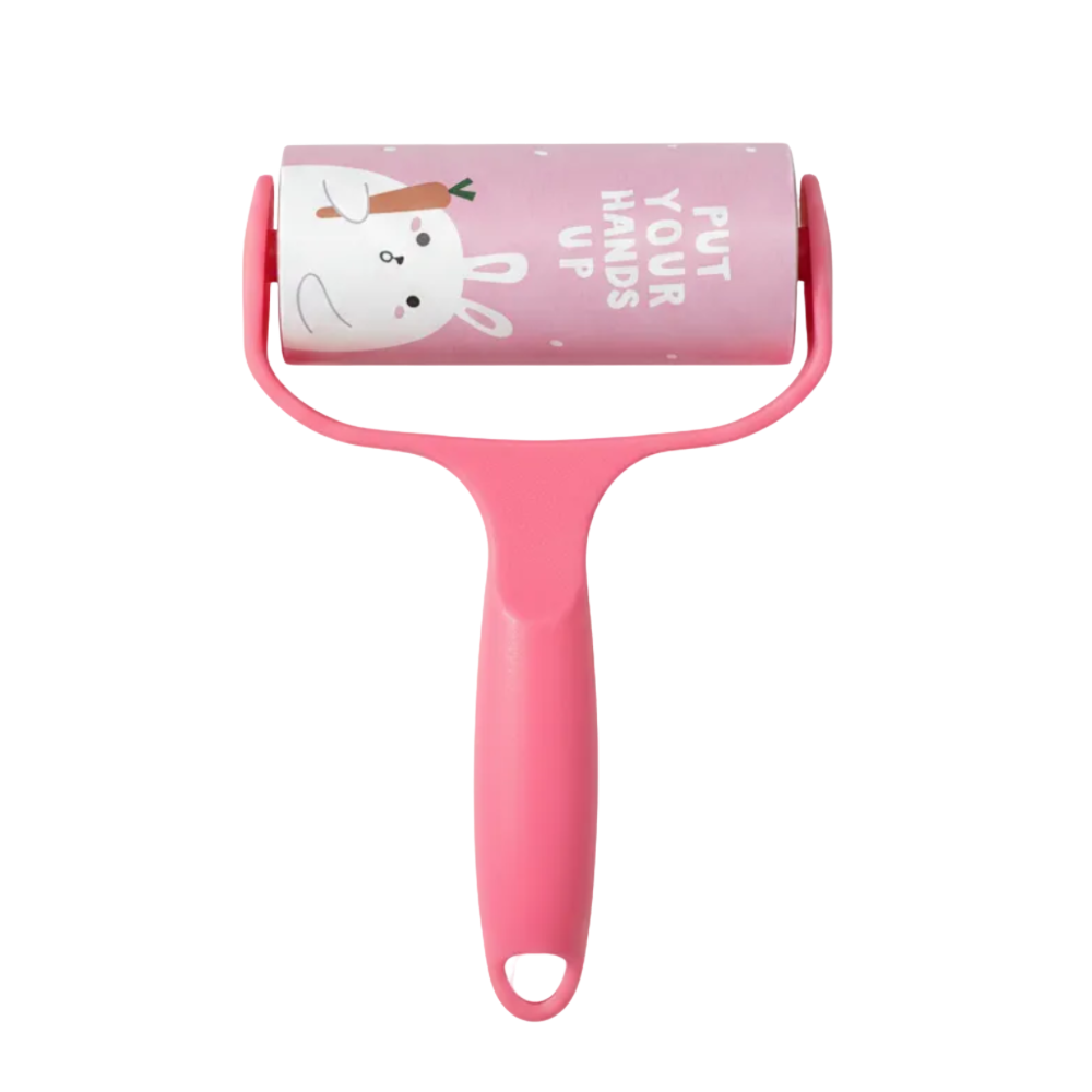 pet-hair-remover-bunny-design_20260525140455381.png Lint Roller Small 60 sheets 1Pcs - Image 1
