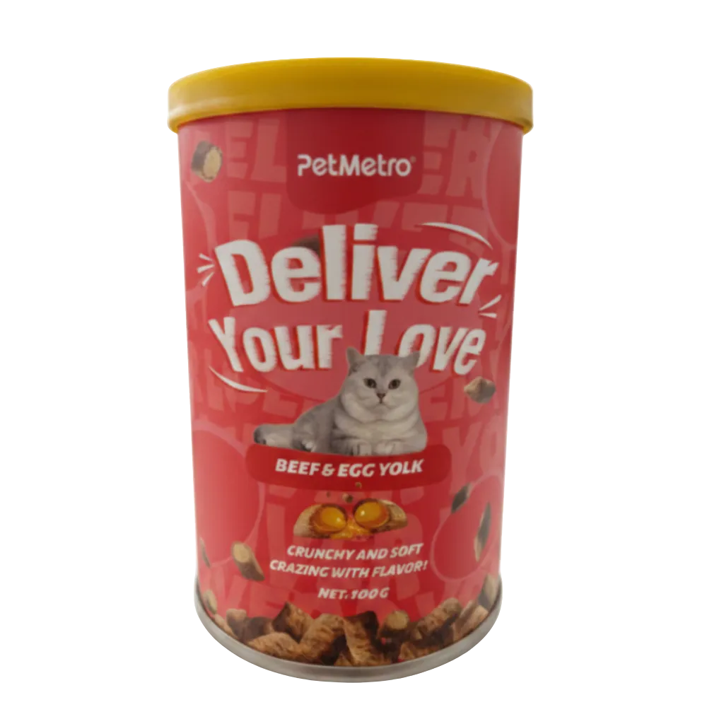 petmetro-beef-egg-yolk_231aaec6-a068-4c13-a63a-4d3104b64c46_20260519152826249.png Petmetro Treat For Adult Cat Beef & Egg yolk 100g - Image 1
