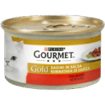 GOURMET PURINA GOLD WITH BEEF 85 GR