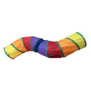 Rainbow Cat Tunnel Zigzag Toy Size 123*25Cm - Image 1