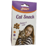 Groovy Cat Snack Treats with Chicken & Liver 80g