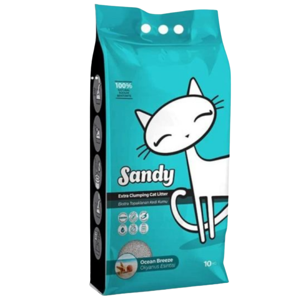 shopify_asset-2026-06-02T121048.677.png SANDY CAT LITTER EXTRA CLUMPING Ocean Breeze 10 Kg - Image 1