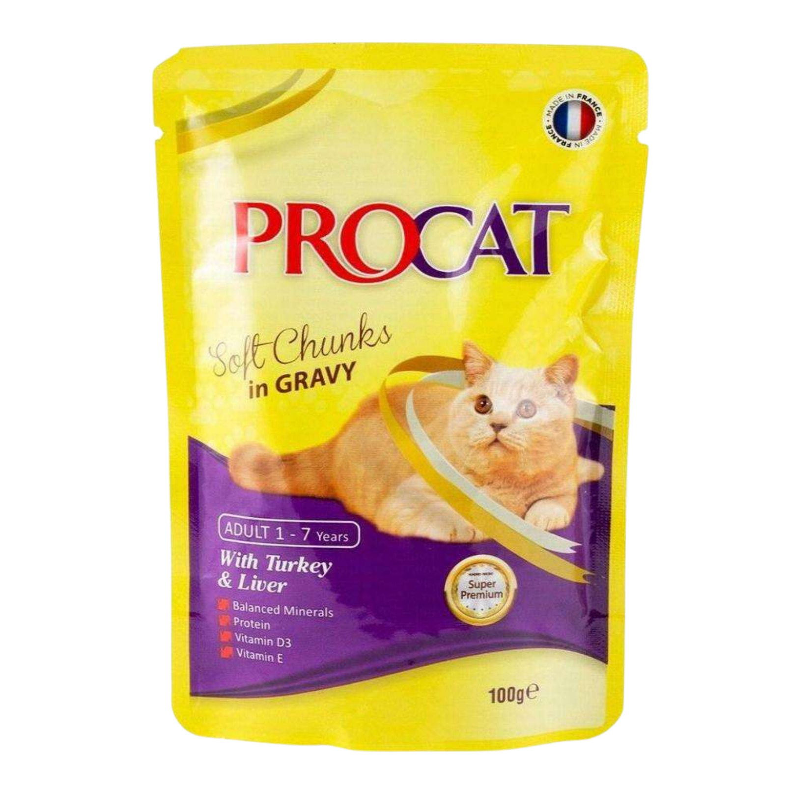 shopify_asset-2026-06-10T135538.630.png Procat Soft With Turkey And Liver 100g - Image 1