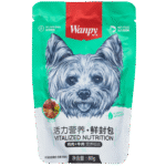 Wanpy Puppy Wet Food Chicken & Beef Pouch 80g