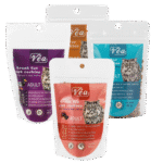 4x Vea Cat Treat Cookies Turkey,Chicken,Duck And Salmon Flavor 80g