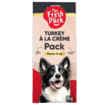 The Fresh Pack Turkey à la Crème For Dogs - "UMAMI" 450 Grams