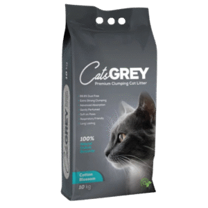 CAT.S GREY CAT LITTER CLUMPING COTTON BLOSSOM 10 KG - Image 1