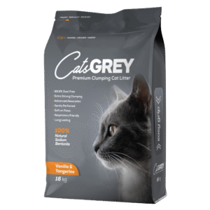 CAT.S GREY CAT LITTER CLUMPING VANILLA & TANGERINE - Image 1