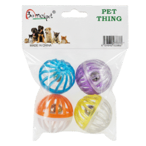 Bomei Pet 4 Ball with Ring - Image 1
