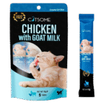 Catsome Creamy Cat Stick For Kitten Chicken with Goat Milk 75g (5 sticks/pack)