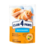 CLUB 4 PAWS PREMIUM for adult cats Salmon 300 G
