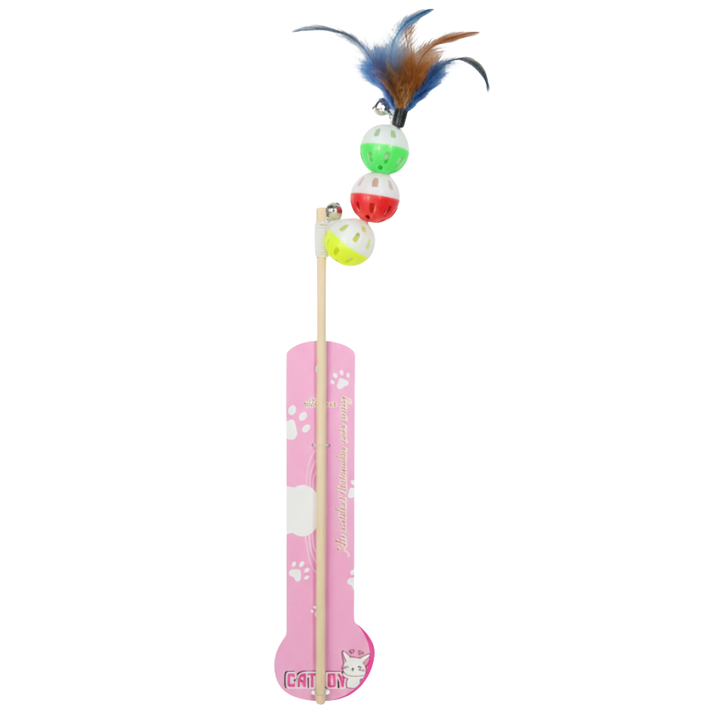 shopify_asset_1000_x_1000_px_-_2026-02-19T122214547.png Cat Wand with Balls, Bells, and Feathers - Image 1