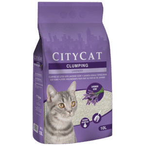 CITYCAT Clumping Cat Litter Lavender Scent - 10L - Image 1