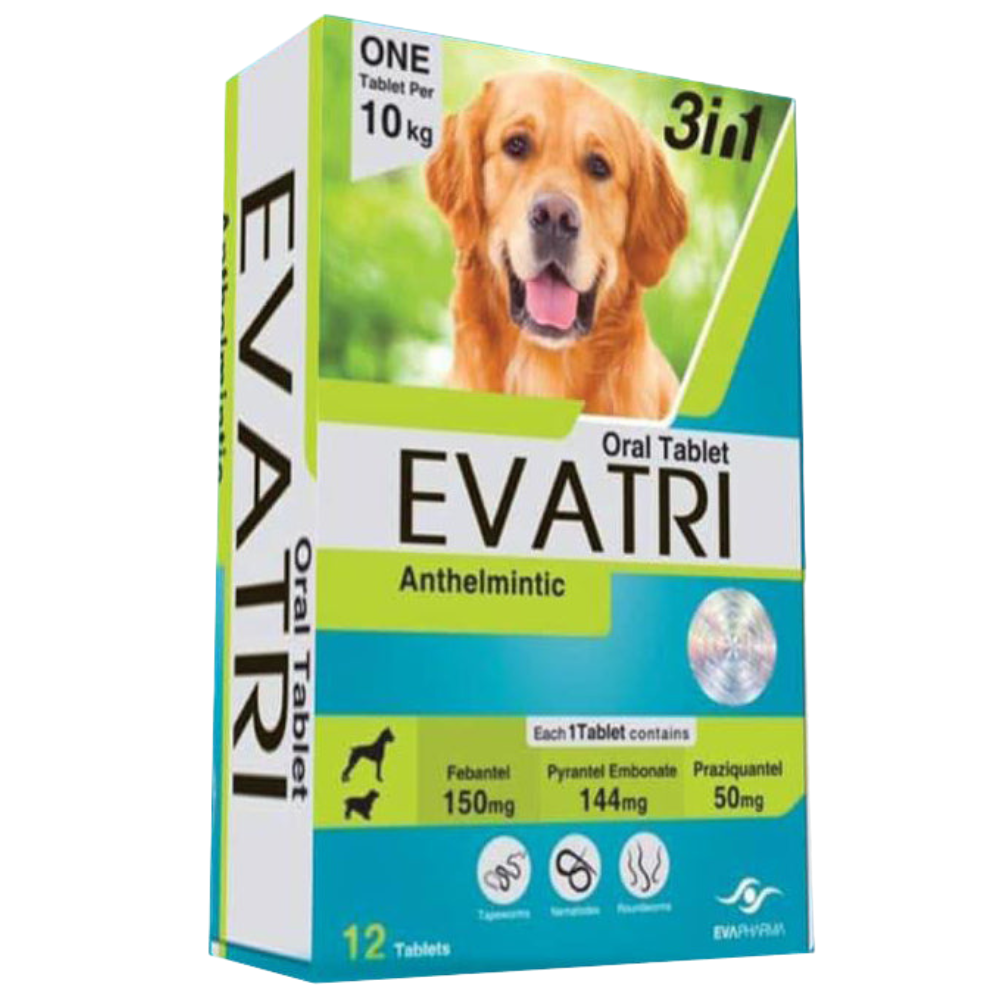 shopify_asset_1000_x_1000_px_-_2026-02-19T145912489.png EVATRI Dog Deworming Tablets - 1 Tablet - Image 1
