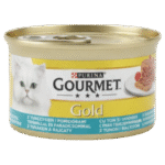 GOURMET PURINA GOLD  WITH TUNA and TOMATO 85 GR