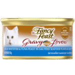 Fancy Feast Gravy Lovers Ocean Whitefish & Tuna Feast in Sauteed Seafood Flavour Gravy 85g