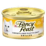 Fancy Feast Grilled Chicken & Beef Feast in Gravy 85g