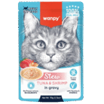 Wanpy Wet Food Adult Cat Tuna & Shrimp 70G