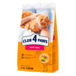 Club 4 Paws Dry Food For Adult Cat Premium With Veal