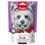 Wanpy Dog Treat Duck Jerky & Calcium Bone Twists 100g