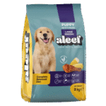 Aleef Dry Food For Puppy Dogs Large Breeds with With Chicken