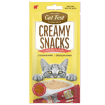 Cat Fest Creamy Snacks with Beef & Caviar 40g