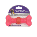 TEETHING SET DOG TOYS