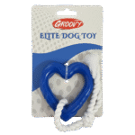 Groovy Elite Dog Toy Heart