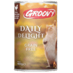 Groovy Wet Food For Cats Daily delight chicken & liver 400g