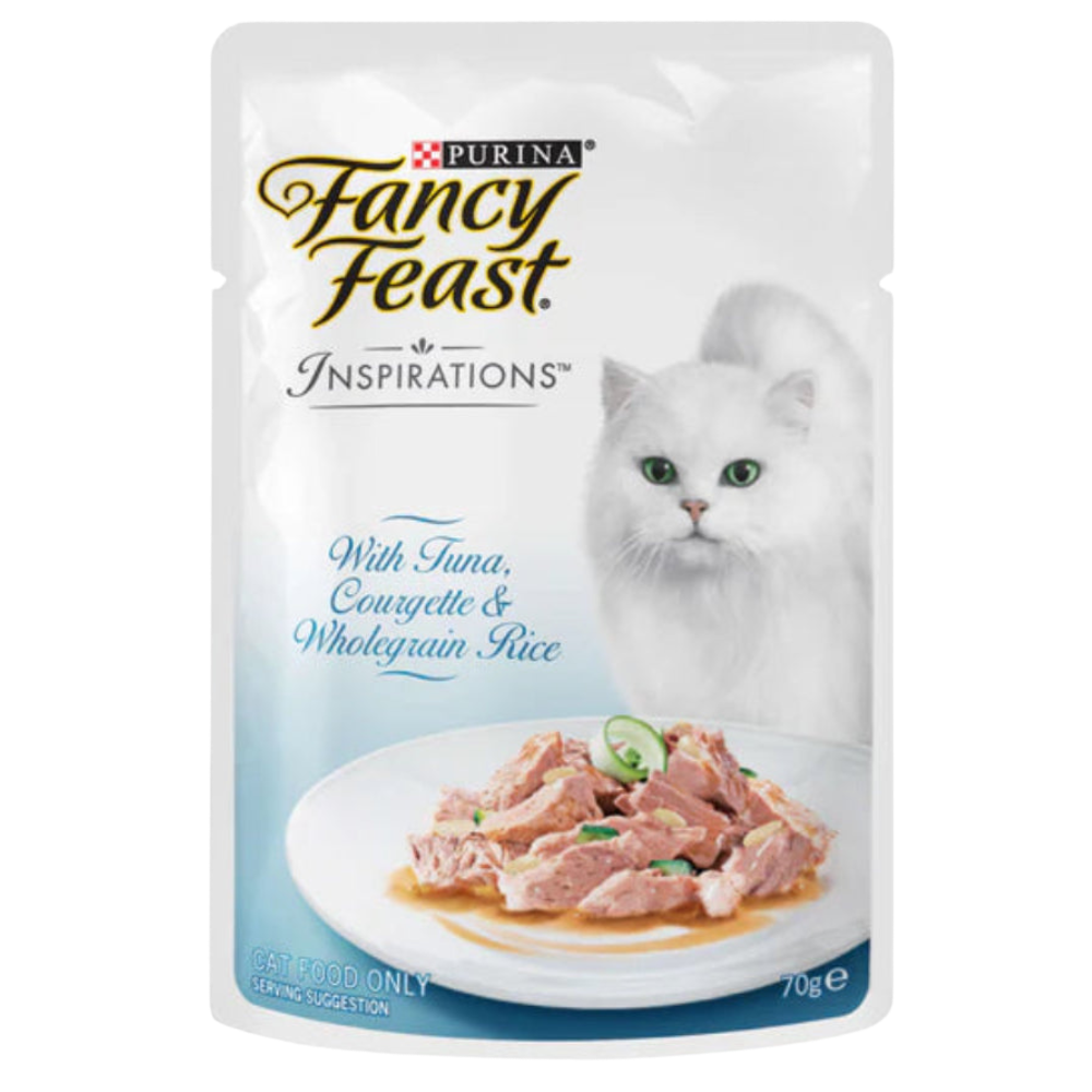 shopify_asset_1000x1000px_-2026-03-20T004718524.png Fancy Feast Inspirations Tuna, Courgette & Wholegrain Rice Wet Cat Food 70g - Image 1