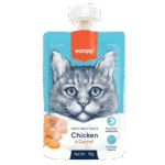 Wanpy Wet Food For Adult Cat Chicken & Carrot 90 G