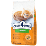 Club 4 Paws Dry Food for Kitten Premium Chicken