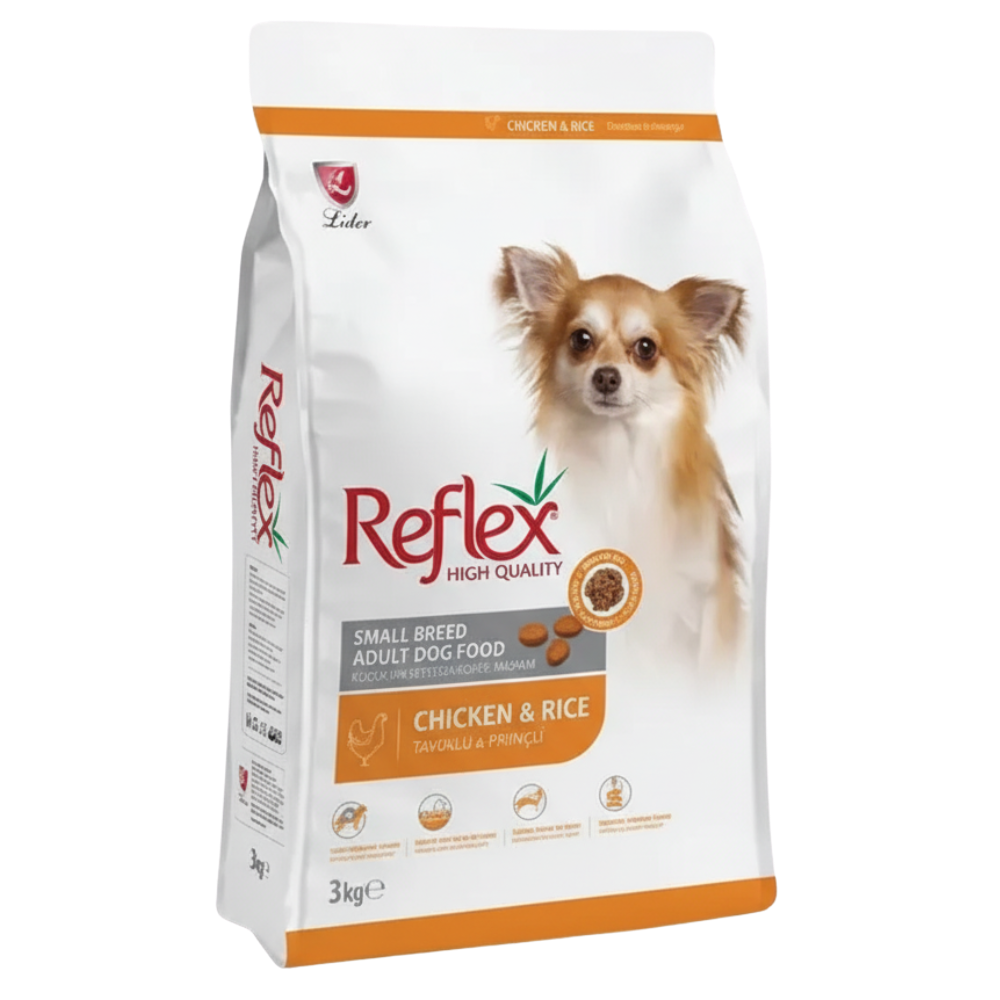 shopify_asset_1000x1000px_47_938c26ea-f3fd-4bd4-902d-fd389c14094d_20260609131340240.png Reflex Adult Dog Small Breed With Chicken & Rice - Image 1