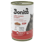 Bonita Wet Food Lamb Chunks In Gravy 400 G
