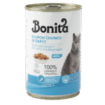 Bonita Wet Food Salmon Chunks In Gravy 400 G