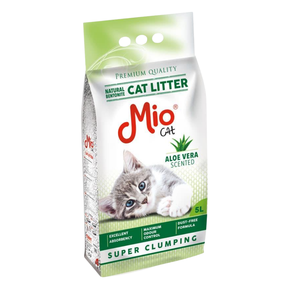 shopify_asset_12_08d14556-fb09-4740-a6dc-f19dfa9bc97e_20260531184702130.png Mio Cat Super Clumping Cat Litter Aloe Vera 5L - Image 1