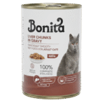 Bonita Wet Food Liver Chunks In Gravy 400 G