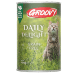 Groovy Wet Food For Cats Daily delight beef & liver 400g