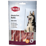 Trixie Treat For Dog Denta Fun Chewing Rolls Duck 80 G