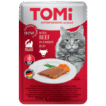 Tomi Super Premium Cat Food With Beef In Carrot Jelly 100 G