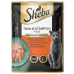 Sheba Premium Cat Food Tuna & Salmon 70g