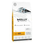 Molly Cat Food Hairball Control with Chicken & Anchovy 2Kg