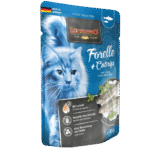 Leonardo Wet Food Adult Cat with Trout and Catnip 85 g