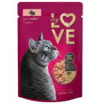 My Love Wet Food For Adult Cat With Rabbit In Gravy 85g