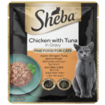 Sheba Premium Cat Food Chicken With Tuna In Gravy 70g