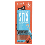SCHESIR Stix Creamy with Salmon - Treat for Cats - 6 X 15g =90g