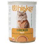 Whisker Wet Food For Adult Cat Chicken Pate 400 g