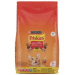 Friskies Dry Food for Adult Cat with Beef, Chicken & Vegetables