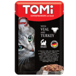 Tomi with Veal & Turkey Cat Wetfood (100G)