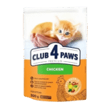 Club 4 Paws Dry Food for Kitten Premium Chicken 300g